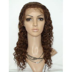 Full Lace Wig 100% cheveux brésilien Water wave