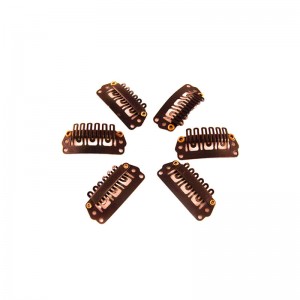 Clips marrons pour extensions Clips marrons pour extensions