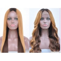 Full Lace Wig 100% cheveux Indien Straight