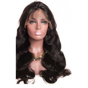 360 Front Lace Wig 100% cheveux Indien Body Wave