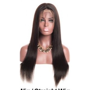 360 Lace Frontal 100% cheveux Indien Straight